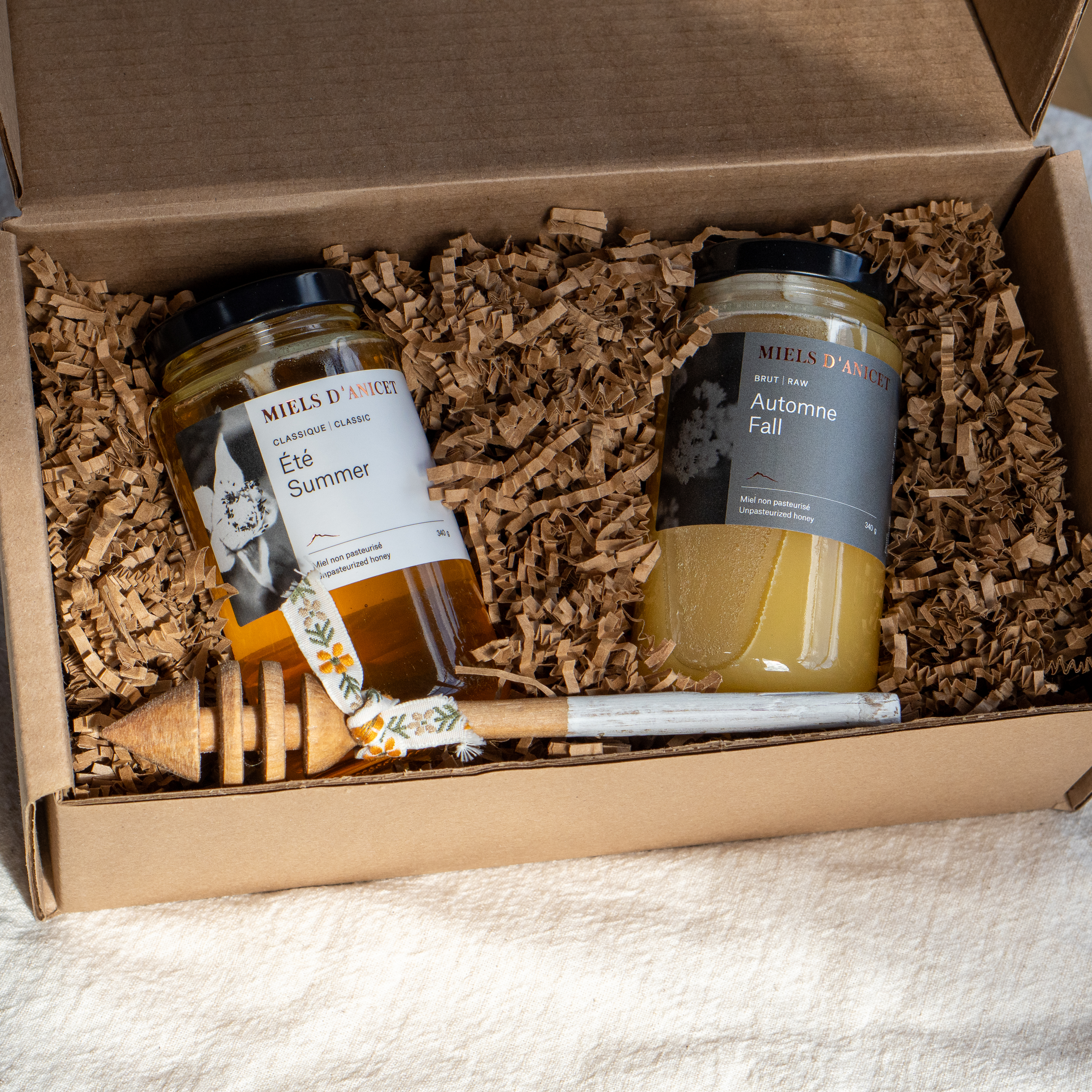 Boîte cadeau Le Duo mielleux