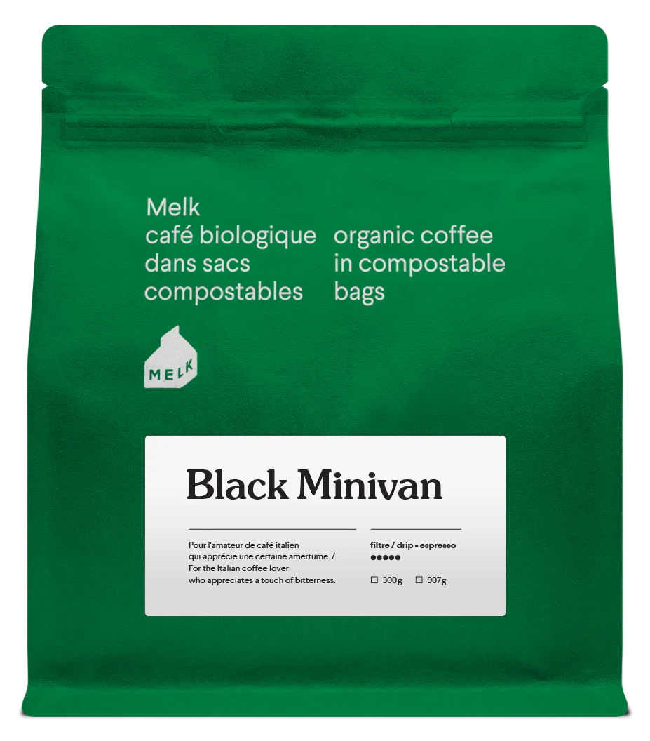 Black Minivan Café biologique