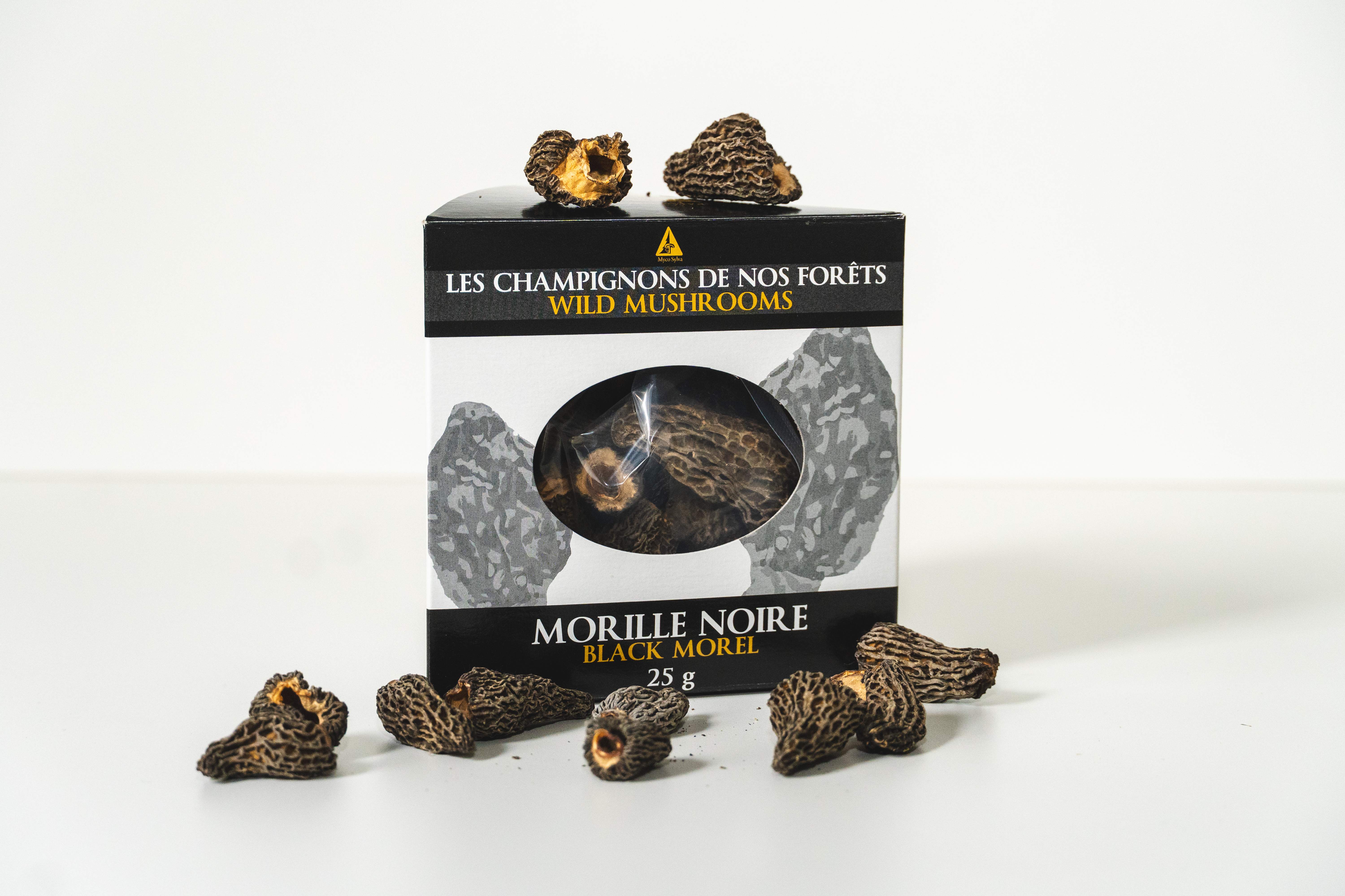Mushrooms Black morel